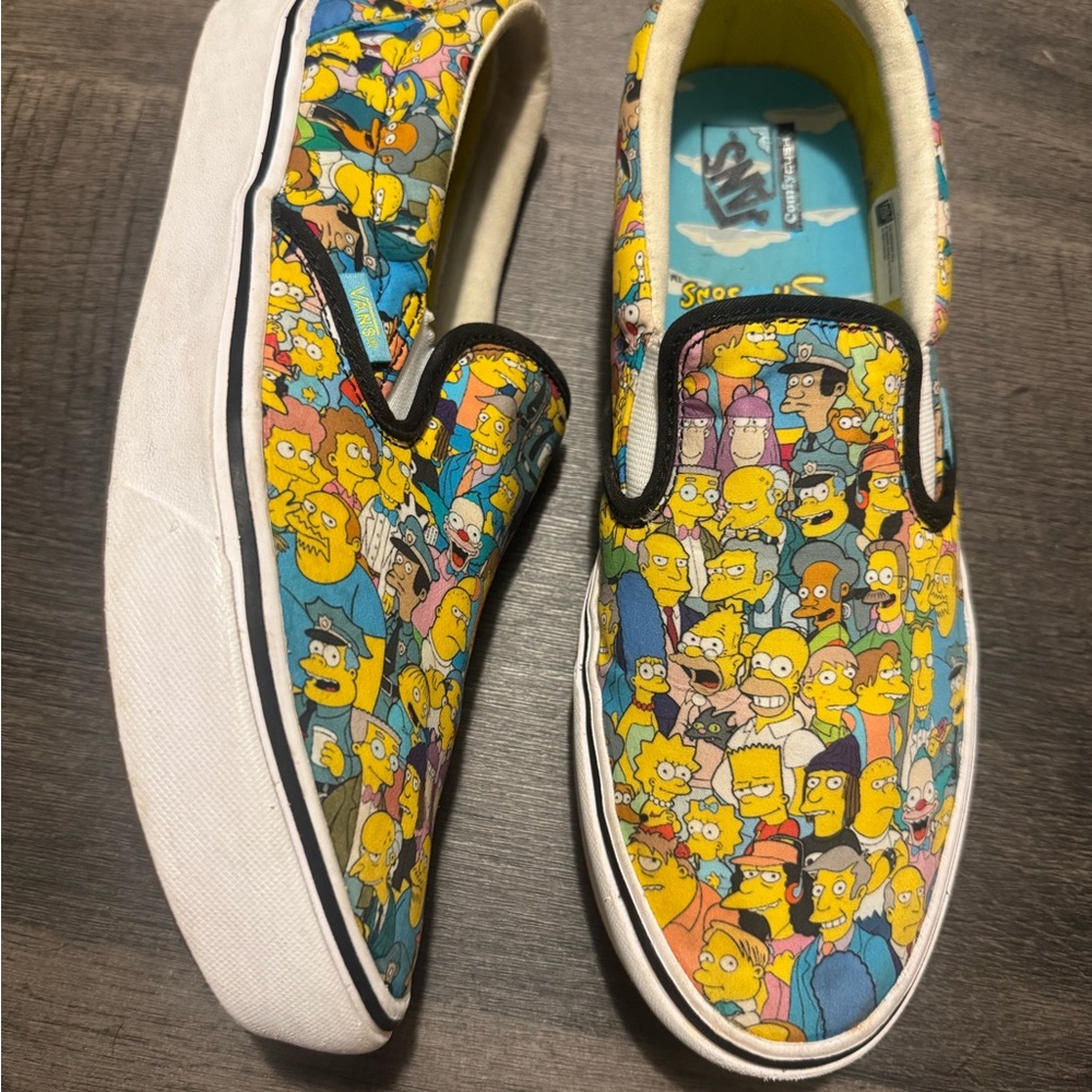 Vans X The Simpsons Slip on Sneakers